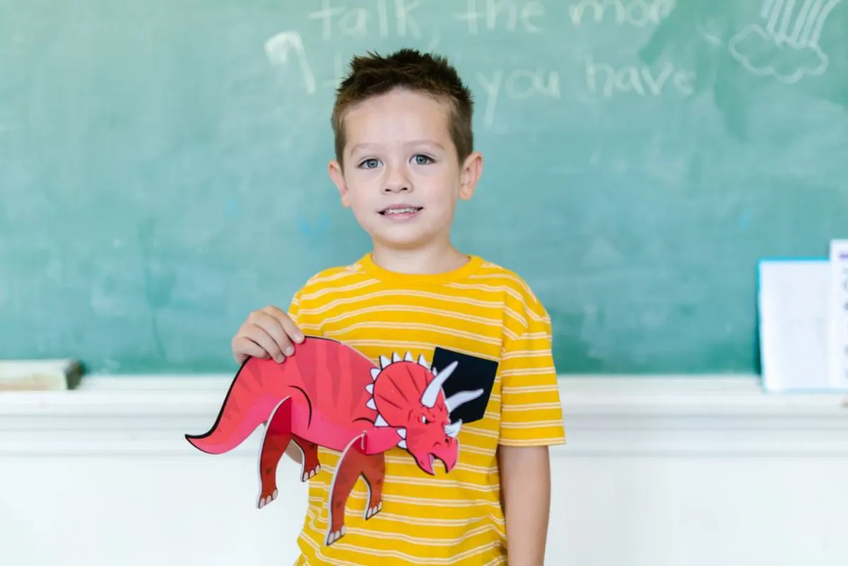 storybook dinosaur